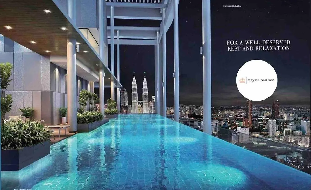 Skyline Infinity Pool- Klcc Studio-Best For Couples And Travellers Kuala Lumpur Malaysia